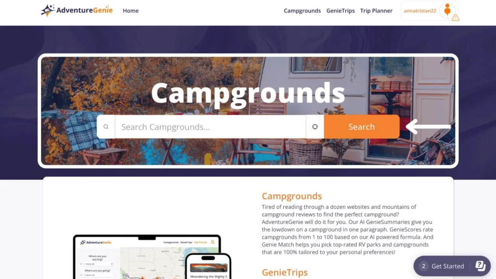 adventuregenie-review-looking-for-campgrounds
